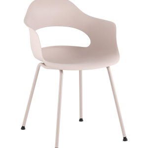 Стул Lady пластик нежно-розовый