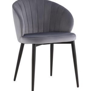 Стул Lastura велюр серый