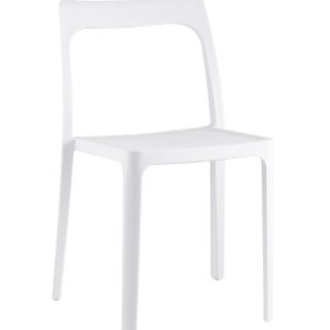 Стул обеденный Marty пластиковый белый