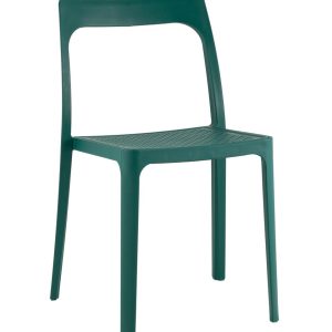 Стул обеденный Marty пластиковый темно-бирюзовый