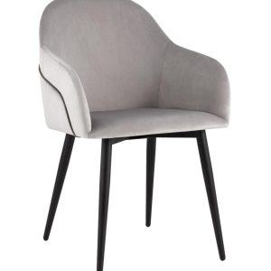 Стул Новел New велюр светло-серый