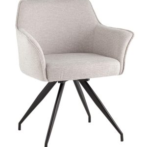 Стул обеденный Feston вращающийся серый