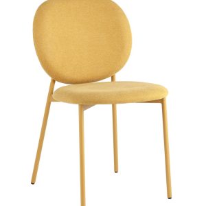 Стул обеденный Pip желтый желтые ножки NP