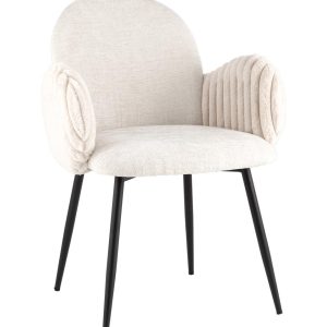 Стул обеденный Wave Stripes букле светло-серый