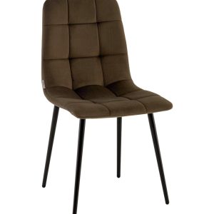 Стул Одди NEW велюр коричневый