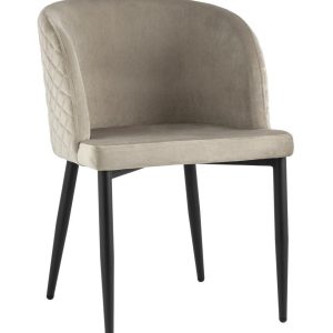 Стул Оскар велюр шампань