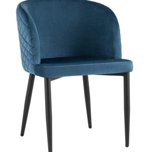 Стул Оскар велюр сине-зеленый