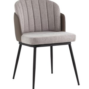 Стул Пенелопа рогожка серый