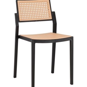 Стул пластиковый Milto черный