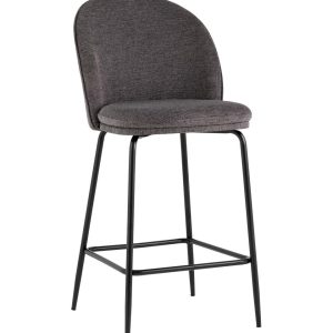 Стул полубарный Echo темно-серый
