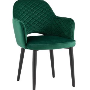 Стул Венера диамант велюр изумрудный