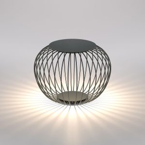 Светильник садово-парковый светодиодный Firenze черный 35178/S черный