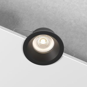 Светильник встраиваемый Andi GU10 черный IP44 25061/01