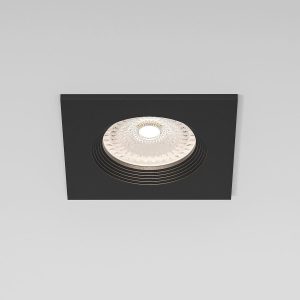Светильник встраиваемый City GU10 черный 25055/01