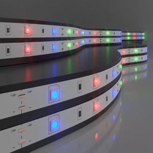 Светодиодная лента Бегущая волна 12 В 7,2 Вт/м 30 Led/м 5050 IP20, RGB 5 м
            Лента светодиодная 12V 7,2W 30Led 5050 IP20 бегущая волна, 5м