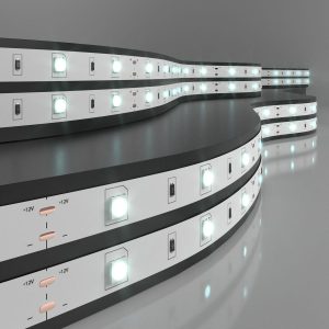 Светодиодная лента 12 В 7.2 Вт/м 30 Led/м 5050 IP20, холодный белый 6500К, 5 м
            Лента светодиодная 12V 7,2W 30Led 5050 IP20 холодный белый, 5м