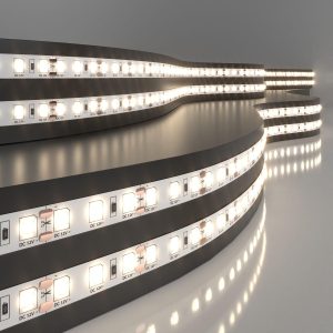 Светодиодная лента 12 В 9,6 Вт/м 120 Led/м 2835 IP20, теплый белый 3300К, 5 м
            Лента светодиодная 12V 9,6W 120Led 2835 IP20 теплый белый, 5м