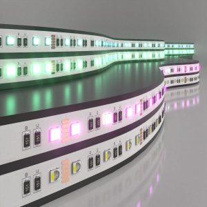 Светодиодная лента 24 В 24 Вт/в 60 Led/м 5050 IP20, MIX RGB/холодный белый
            6500K, 5 м Лента светодиодная 24V 24W 60Led 5050 IP20 MIX RGB/холодный белый, 5м