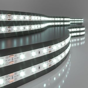 Светодиодная лента 24 В 4,8 Вт/м 60 Led/м 2835 IP20, холодный белый 6500K, 5 м
            Лента светодиодная 24V 4,8W 60Led 2835 IP20 холодный белый, 5м