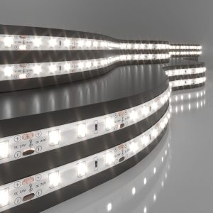 Светодиодная лента 24 В 4,8 Вт/м 60 Led/м 2835 IP65, дневной белый 4200K, 5 м
            Лента светодиодная 24V 4,8W 60Led 2835 IP65 дневной белый, 5м