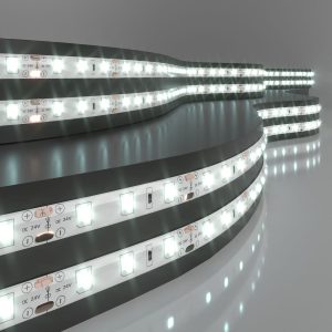 Светодиодная лента 24 В 4,8 Вт/м 60 Led/м 2835 IP65, холодный белый 6500K, 5 м
            Лента светодиодная 24V 4,8W 60Led 2835 IP65 холодный белый, 5м