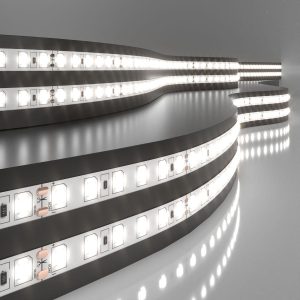 Светодиодная лента 24 В 9,6 Вт/м 120 Led/м 2835 IP20, дневной белый 4200K, 5 м
            Лента светодиодная 24V 9,6W 120Led 2835 IP20 дневной белый, 5м