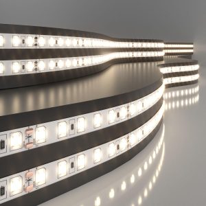 Светодиодная лента 24 В 9,6 Вт/м 120 Led/м 2835 IP20, теплый белый 3300K, 5 м
            Лента светодиодная 24V 9,6W 120Led 2835 IP20 теплый белый, 5м