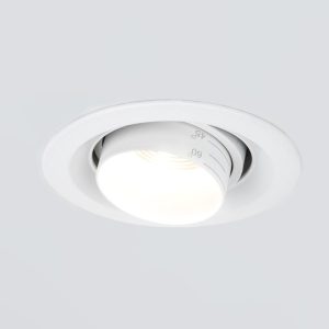 Встраиваемый светодиодный светильник с регулировкой угла освещения 9919 LED
            10W 4200K белый