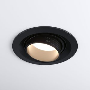 Встраиваемый светодиодный светильник с поворотно-выдвижным механизмом 9919 LED
            10W 4200K черный