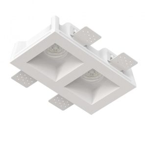 Встраиваемый гипсовый светильник MAIA 80 DUO