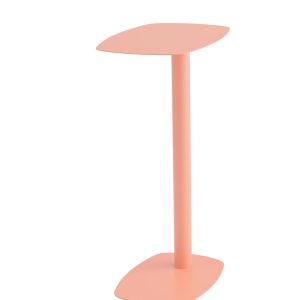 Журнальный столик Eanna L металл коралловый