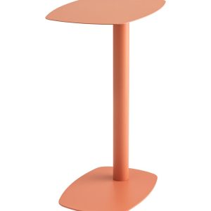 Журнальный столик Eanna S металл коралловый