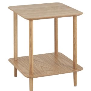 Журнальный столик Stiff 40*40 светлое дерево