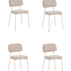 Стул Chao бежевый бежевые ножки 4 шт.