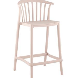 Стул полубарный Campo пластик бежевый