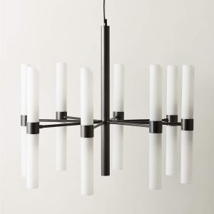 Чёрная люстра "Амье"