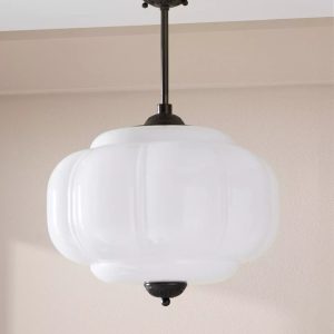 Черный подвесной светильник "Элаиза"