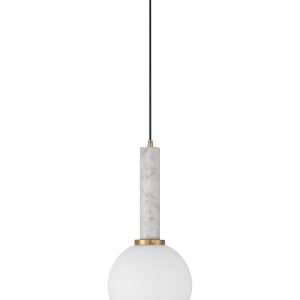 Светильник с серым мрамором "Каллауэй"