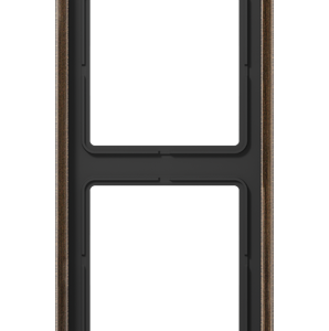 Рамка 4 поста JUNG LS METAL, античная латунь, ME2984AT