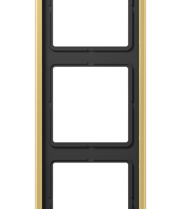 Рамка 5 постов JUNG LS METAL, латунь