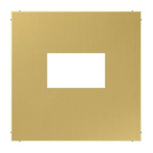 Накладка на USB-розетку Jung LS METAL, скрытый монтаж, латунь, ME1969USBC