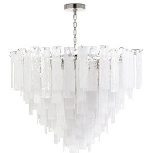 Серебряная люстра "Дидро"