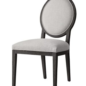 Чёрный стул из дуба "Эври"