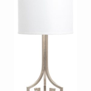 Серебряная настольная лампа "Джейми"