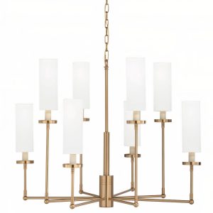 Золотая люстра "Новара"