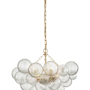 Стеклянная люстра "Алисия" [М]