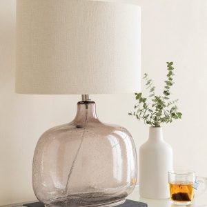 Бежевая настольная лампа "Зельда"