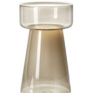 Серо-коричневый столик "Флумс" – Ø 30 см.