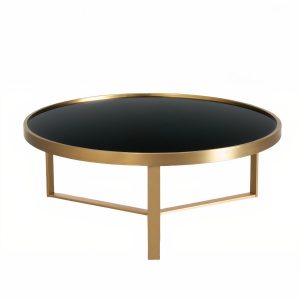 Чёрный кофейный стол “Ульм”