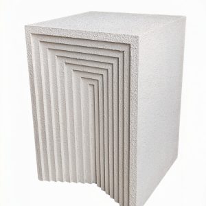 Бежевый приставной столик "Кносс"